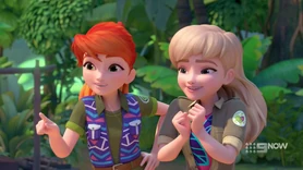 Mia and Stephanie gushing over how cute Wallace is.