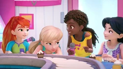 It doesn’t, Andrea just wants to sing in public.