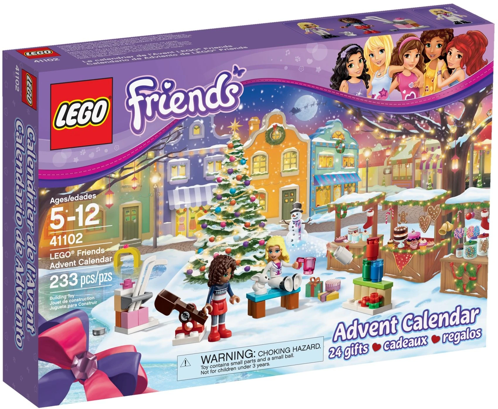 lego friends christmas advent calendar
