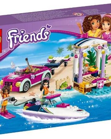 lego friends carwash