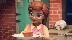 Apple pie for Olivia.