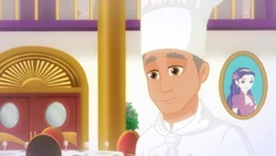 Chef Pierre in "Letters of Love".