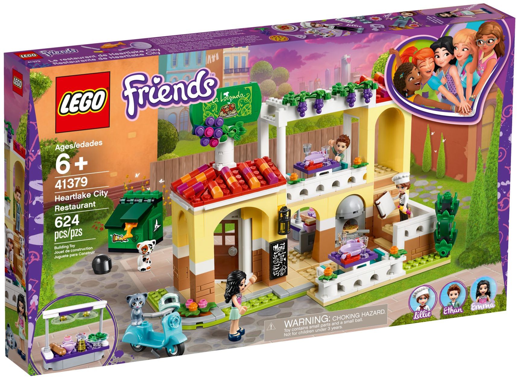 lego friends restaurant 2019