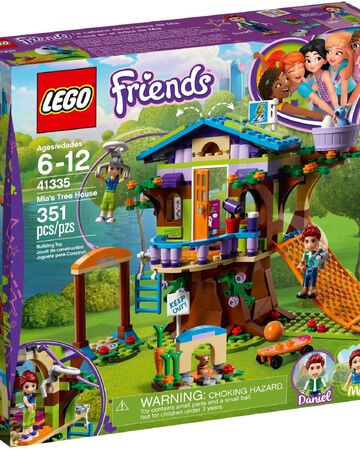 lego friends mia's tree house