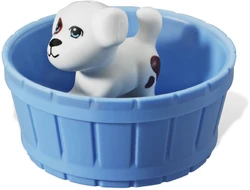 Charlie in the tub