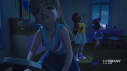 Stephanie, Andrea and Emma also wondering why there is no power.