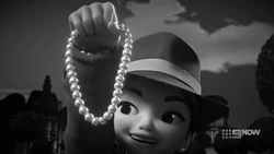 and finally finding the necklace.