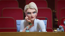 Dr Alvah is really annoyed to be a judge.