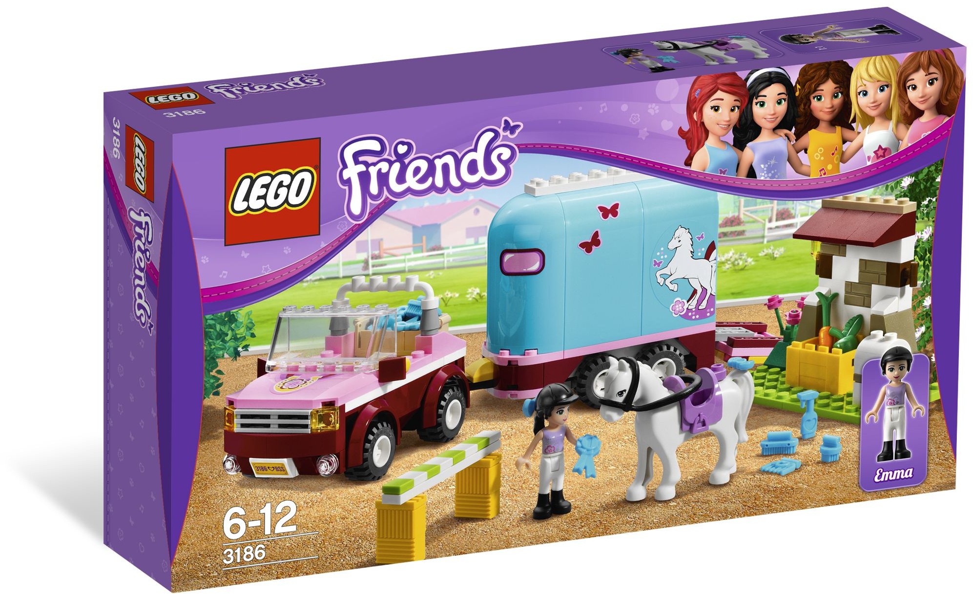 lego friends white horse