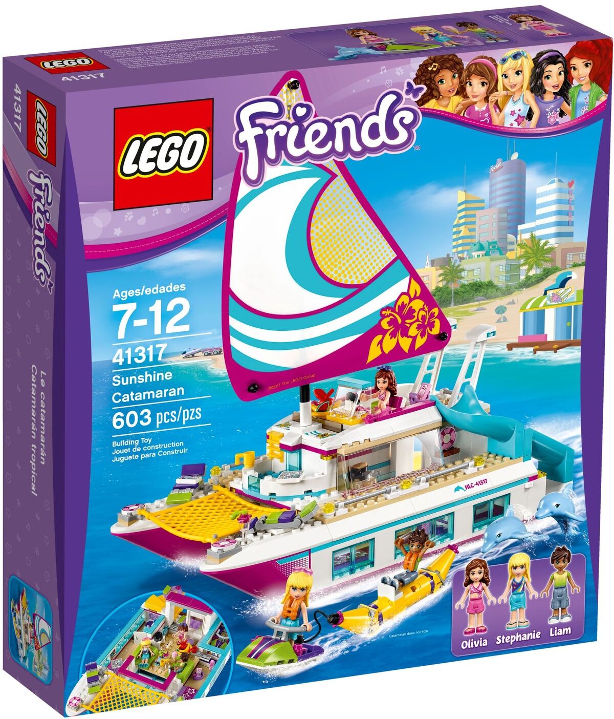 Sunshine Catamaran 41317 LEGO Friends Wiki Fandom