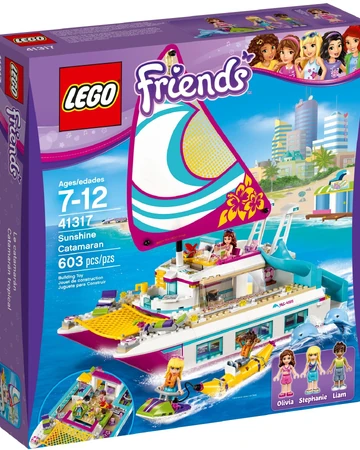 lego friends sailboat