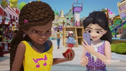 Andrea annoyed with Zobo,