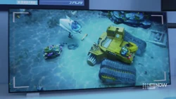 Carter just discovering the Dredger is now just a pile of expensive scrap metal.