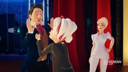 Carter is afraid of Dottie.