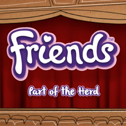 Lego friends girls on a online mission part of the herd