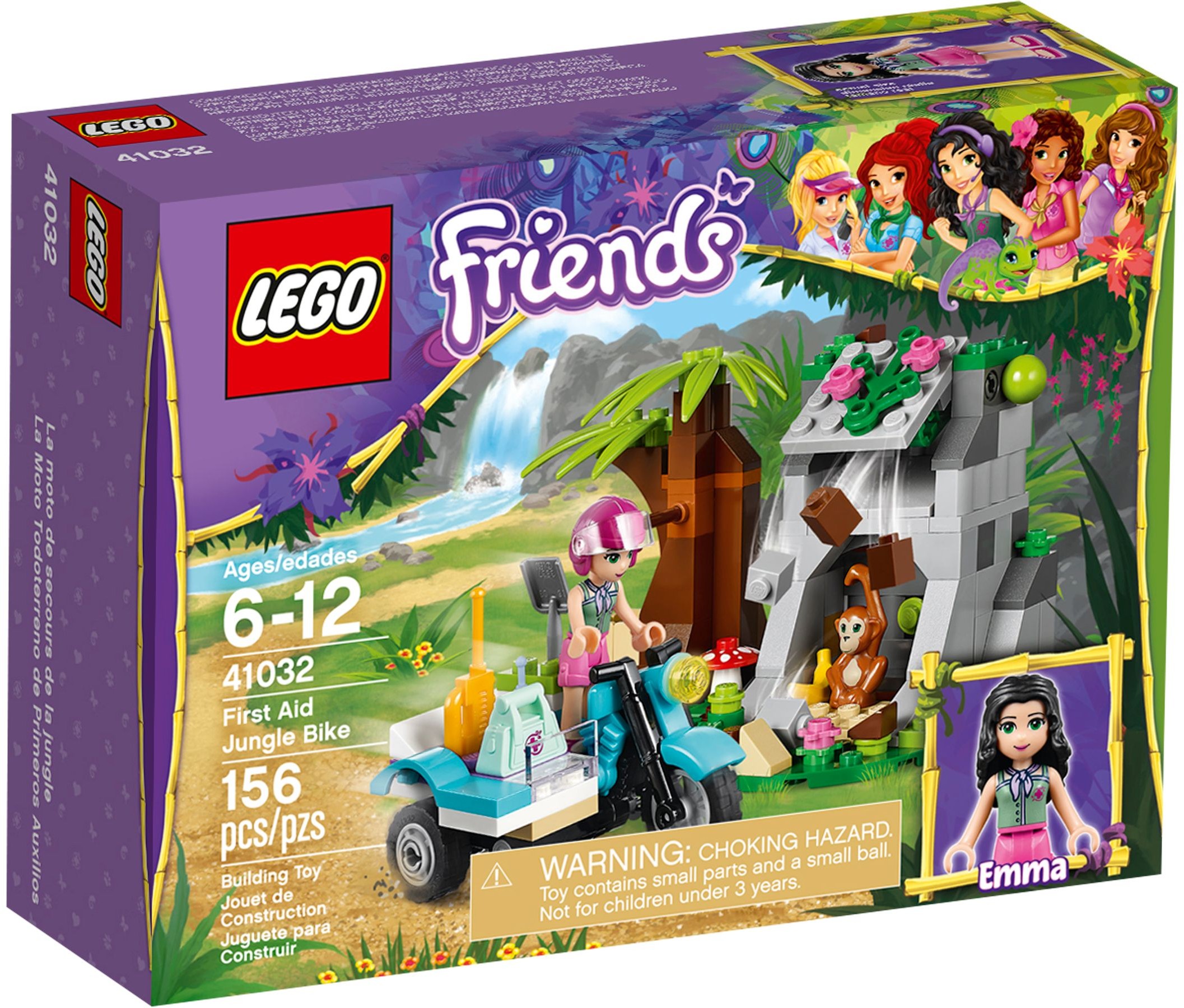 First Aid Jungle Bike 41032 LEGO Friends Wiki Fandom