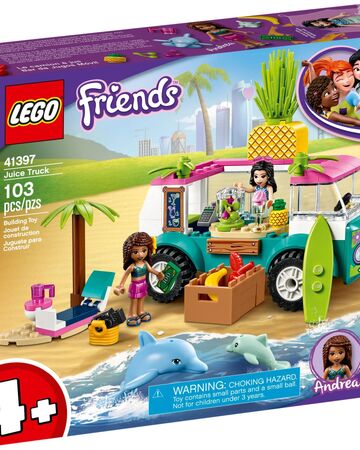 lego friends smoothie truck
