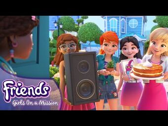 Lego friends girls on a mission house party sale