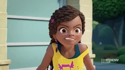 Andrea is not amused!