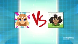 Stephanie vs GameBoss.