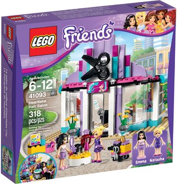 Lego friends heartlake city hair salon playset sale