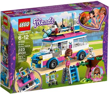 Lego friends olivia caravan cheap
