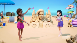 Lego friends escape from trash island hotsell