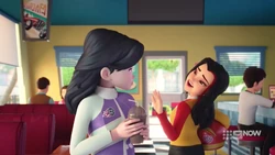 Emma is realizing how unpleasant Vicky really is.