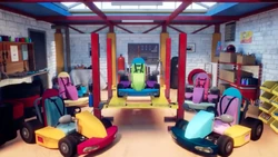 The Go-Karts before being heavily customised.