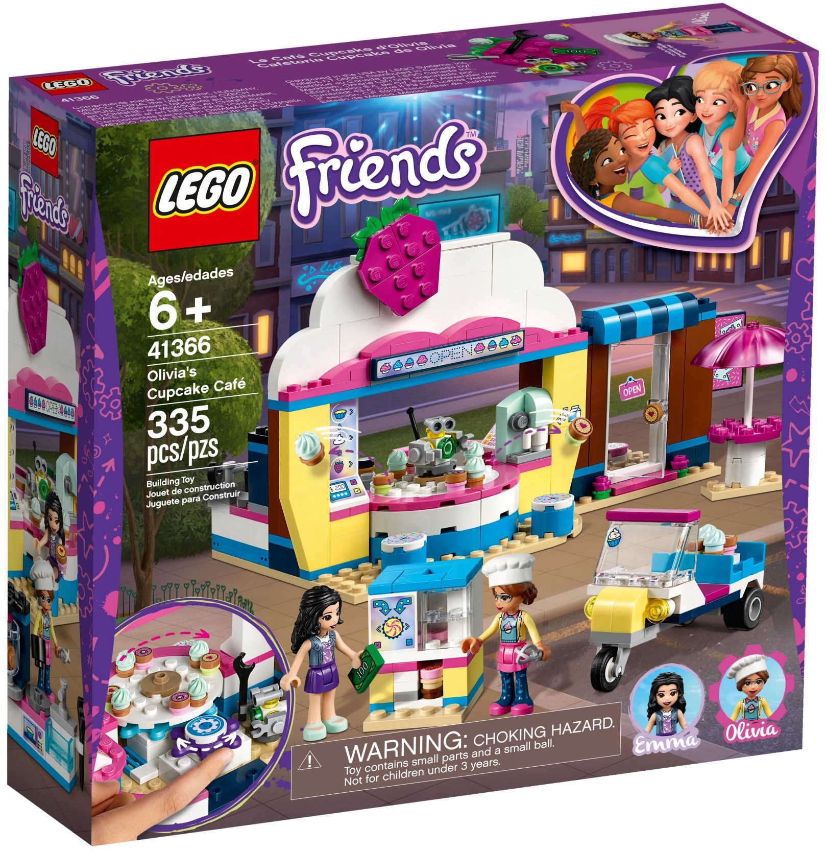 lego friends emma's cafe