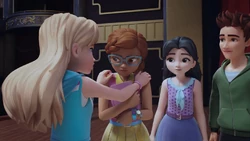 Stephanie boost back up Olivia, since she built Zobo she'll get the tech stuff on cue.