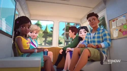 Lots of passengers in the Mission Vehicle.