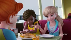 Andrea smiled, now you have to do it.