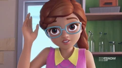 Olivia was told if would be for girls who like building robots.