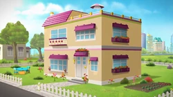 Olivia's house.