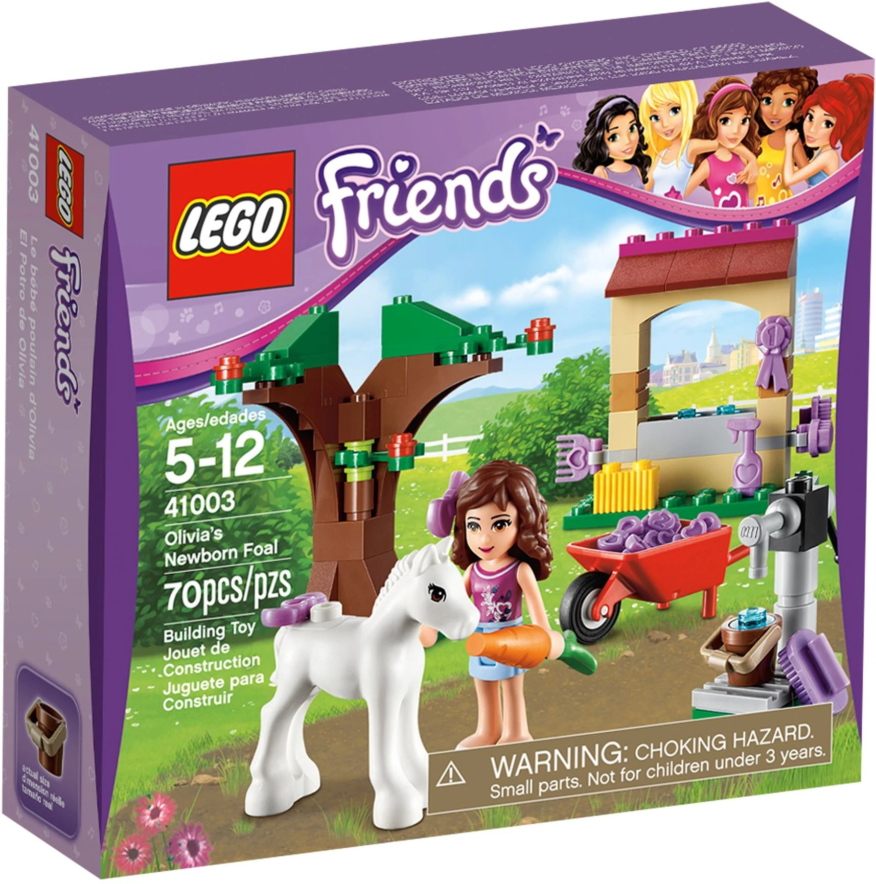 lego friends pony stable