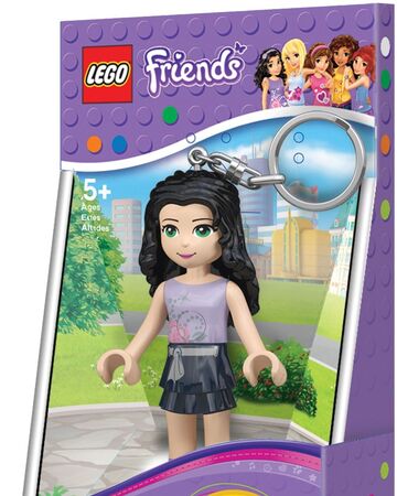 LEGO Friends Stephanie Keychain Light Keychains Long Lasting LEDs Moving Parts 2.75 Inch Perfect for Backpacks 