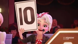 Dottie’s score for Vicky.