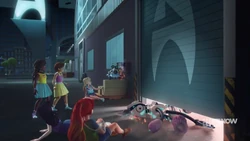 Zobo really doesn't like evil robots.