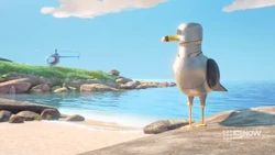 A new surveillance cameral, this one is a robot seagull.