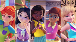 Heart lego friends sale