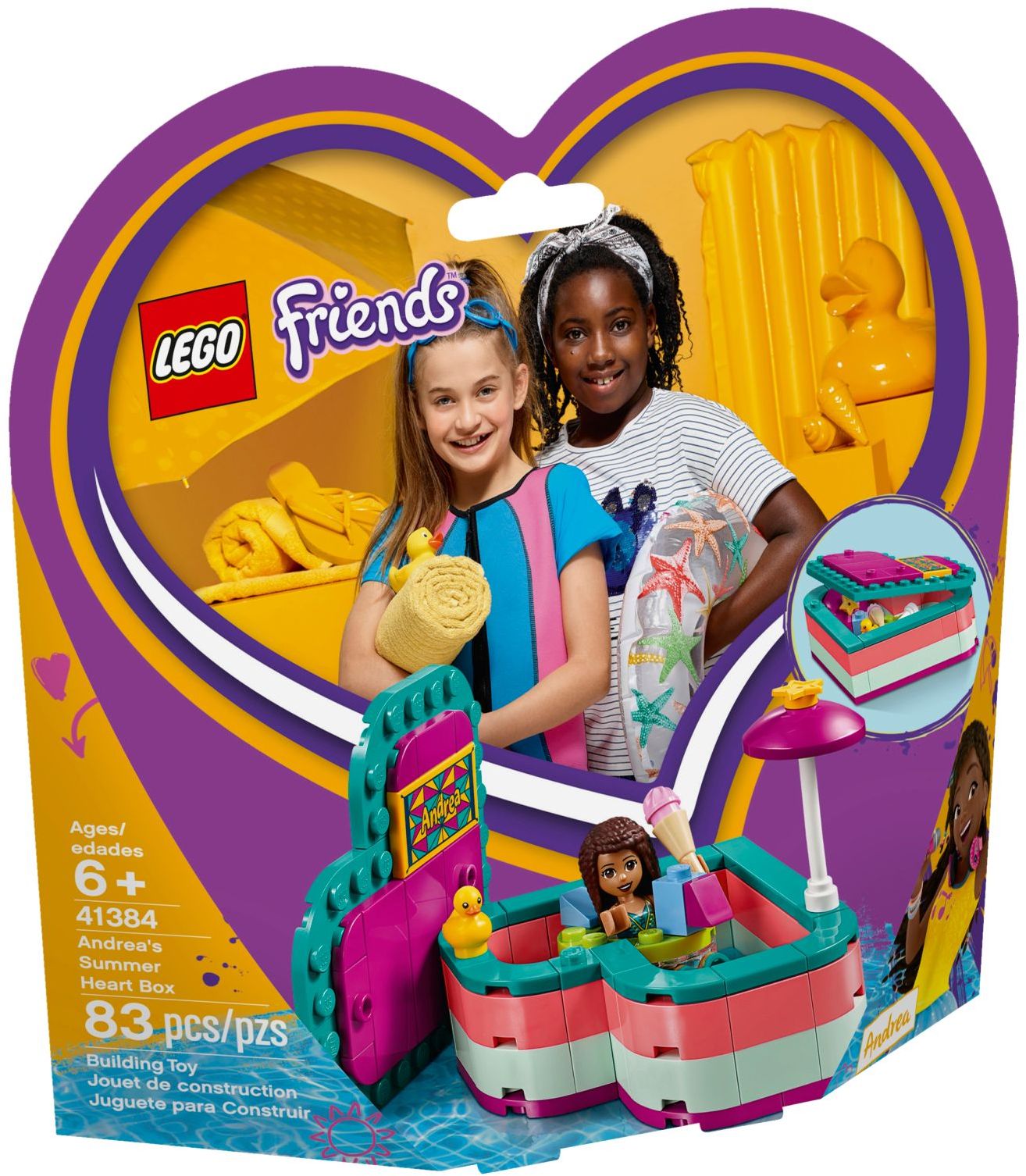 Andrea s Summer Heart Box 41384 LEGO Friends Wiki Fandom