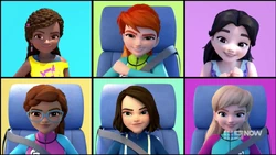 The girls, ready for action!