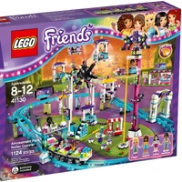 lego friends amusement park roller coaster 41130