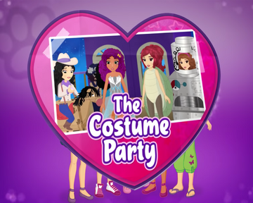 Lego friends costume sale