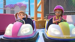 This little girl also thinks Olivia is weird.