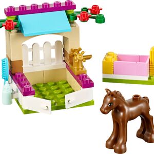lego friends foal stable