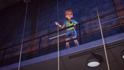 There are so many ropes, Mia doesn’t know which ones she should be pulling.