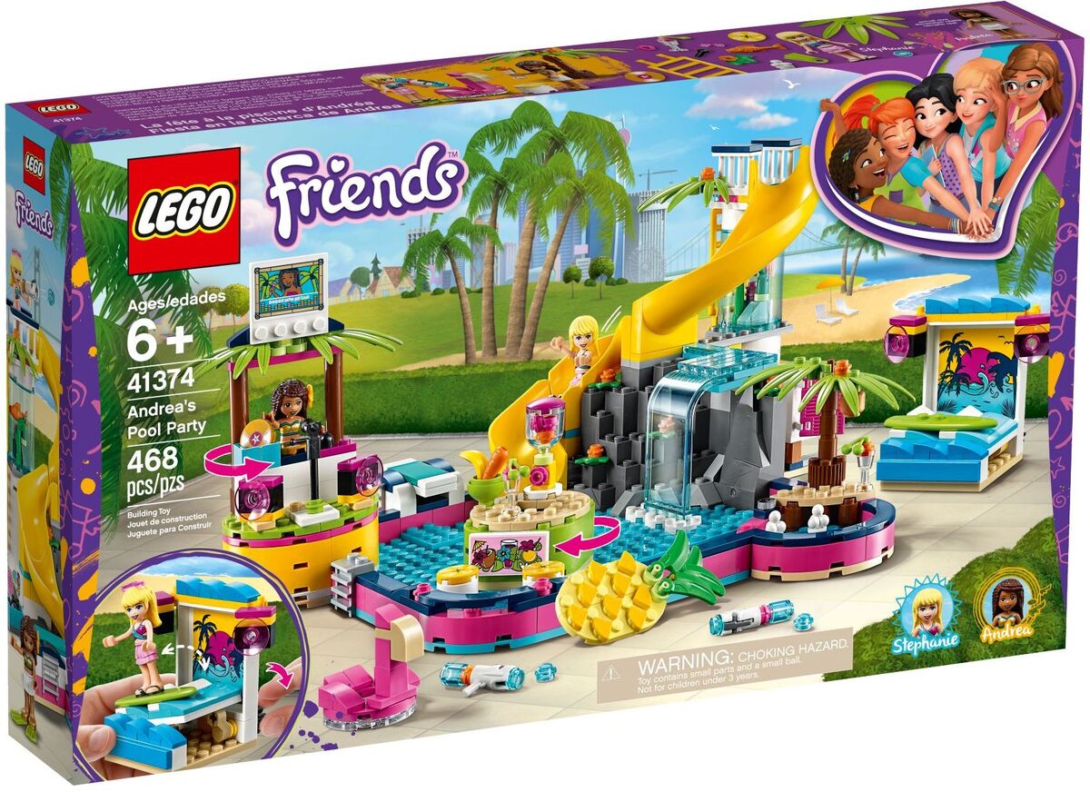 Andrea's Pool Party LEGO Friends Wiki | Fandom