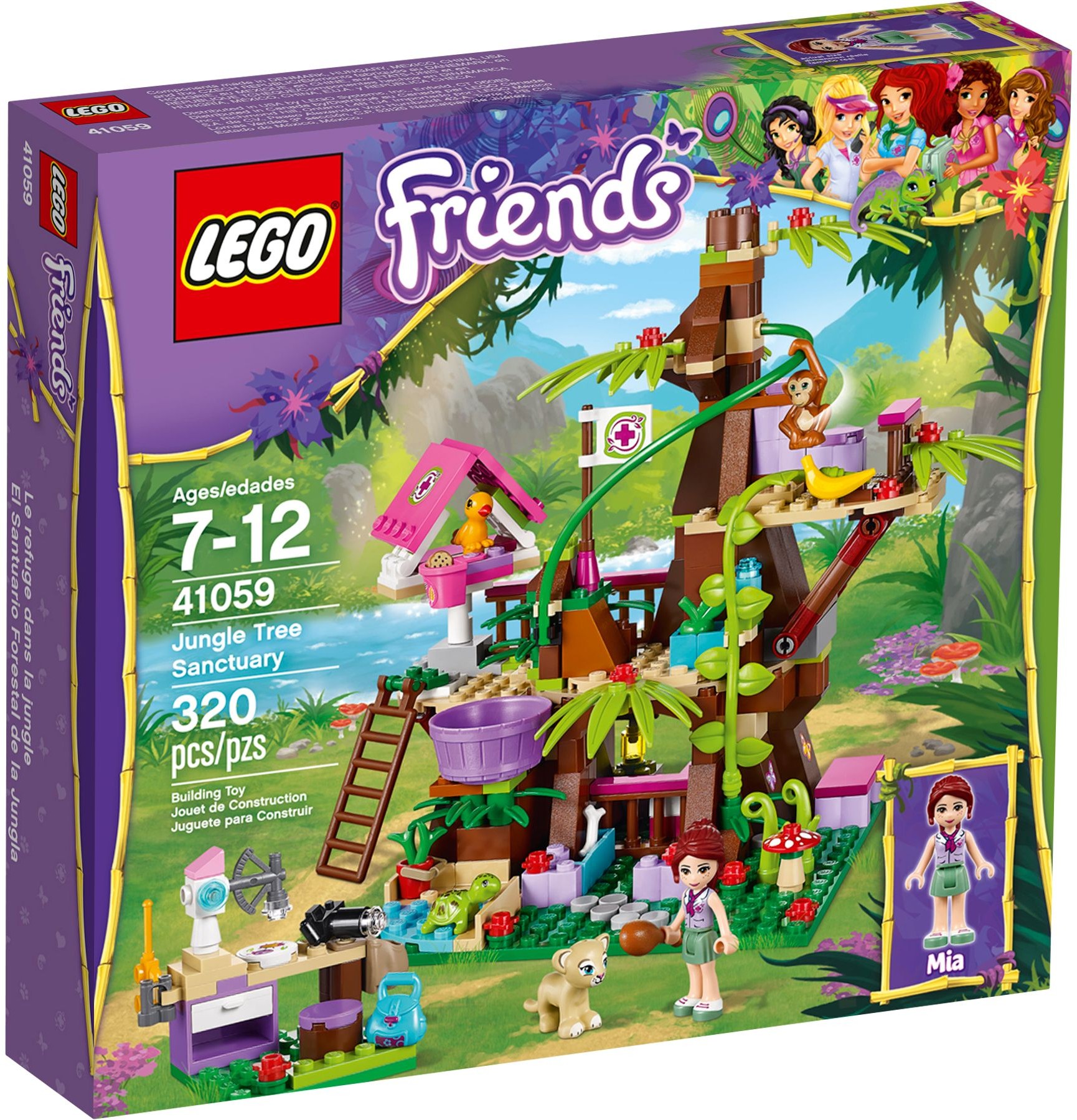 Jungle Tree Sanctuary 41059 LEGO Friends Wiki Fandom